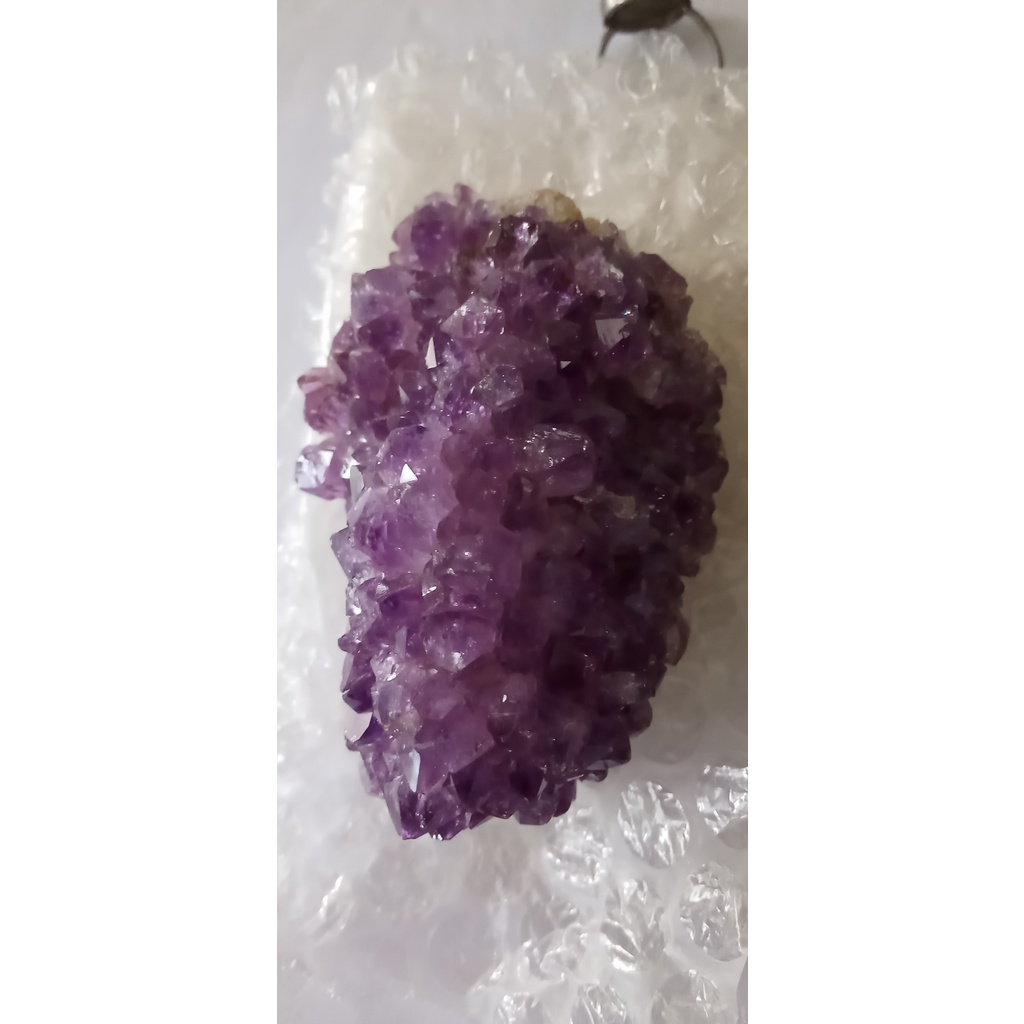 Bongkahan Batu Amethyst/kecubung GOA Brazil - Ungu