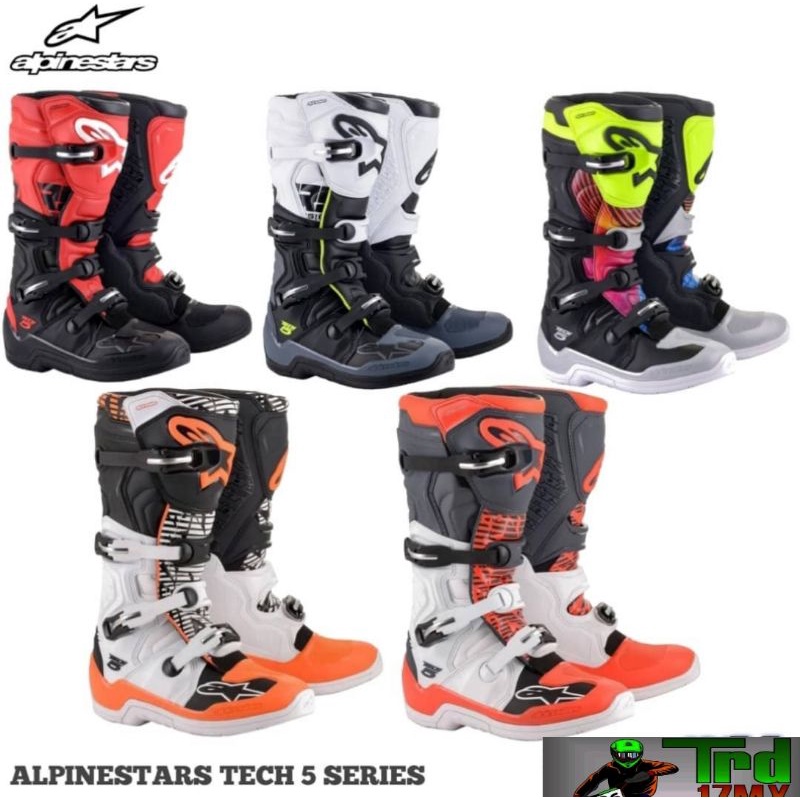 Alpinestars tech 5 boot trail adventure