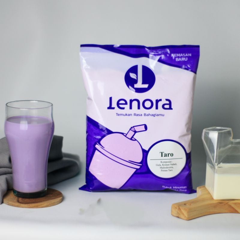 

Bubuk minuman LENORA 1kg rasa TARO