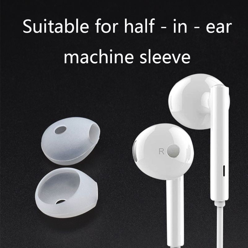 btsg 3 Pairs Earbuds Cover In-Ear Tips Soft Silicone Skin Earpiece Ear Buds Accessories Replacement for Huawei AM116 AM115 Vivo X9 XE680 Sports Bluetooth Headset