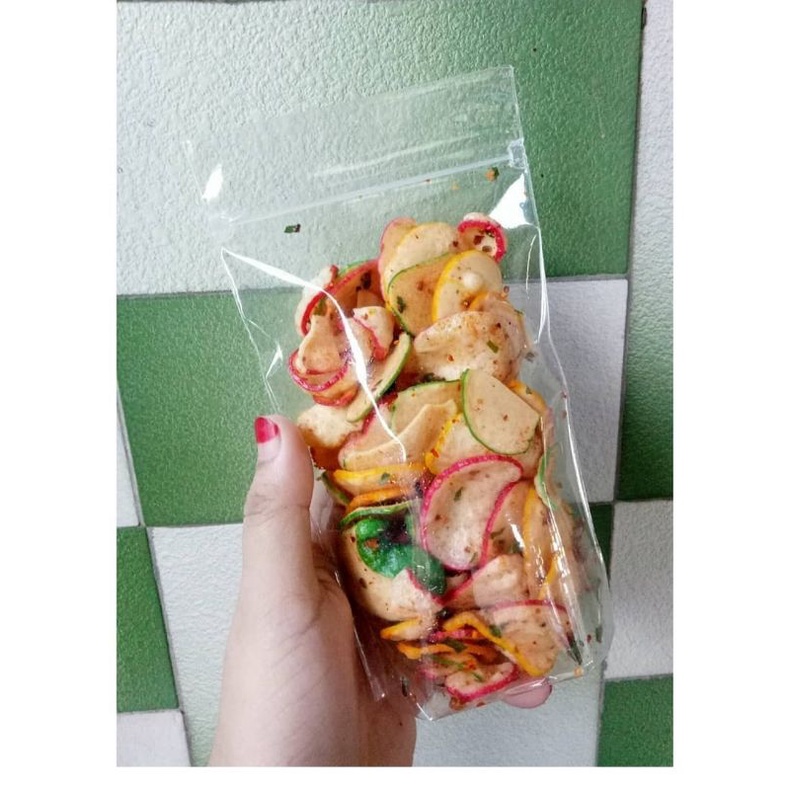 

Krupuk Seblak Kering Pedes Cemilan Kerupuk 50gr Camilan Pedas Gurih Bumbu