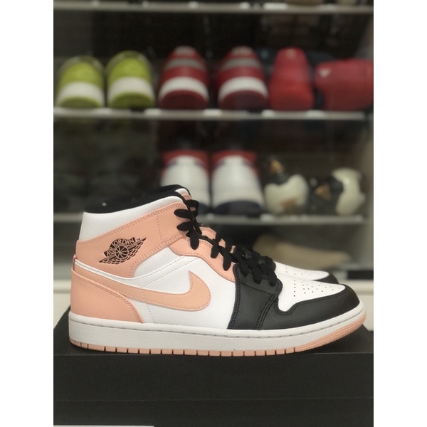 NIKE AIR JORDAN 1 MID CRIMSON TINT