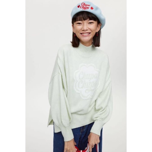 chupa chups h&m hnm sweater NEW bukan preloved