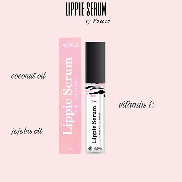 LIPPIE SERUM BY RAECCA / Lip Serum Mencerahkan Bibir - [6ml] (100% Original)