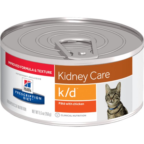 Science Diet k/d kd Cat Kidney care 156gr pate with chicken