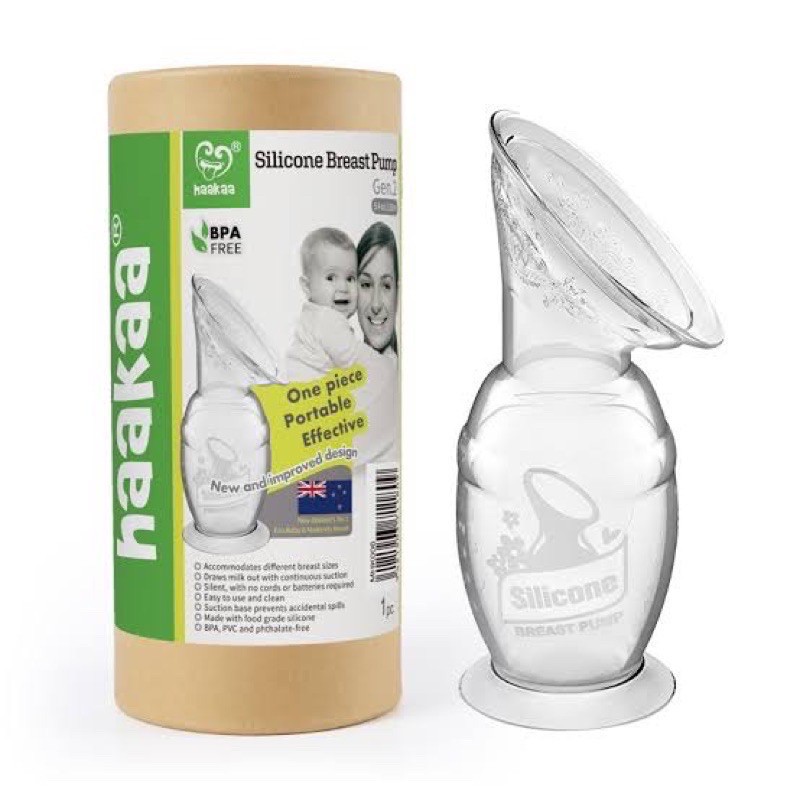 Haakaa Silicone Breast Pump With Suction Base 100ml