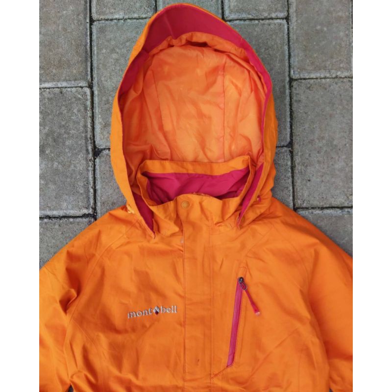 Jaket Outdoor Montbell Gore-tex waterproof