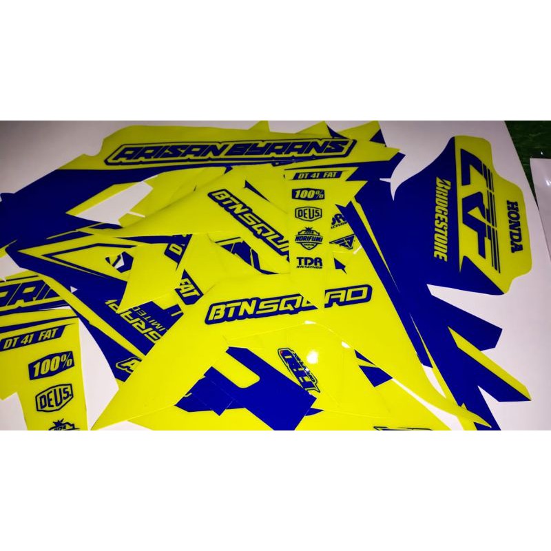 

Decal Tebal warna stabilo biasa
