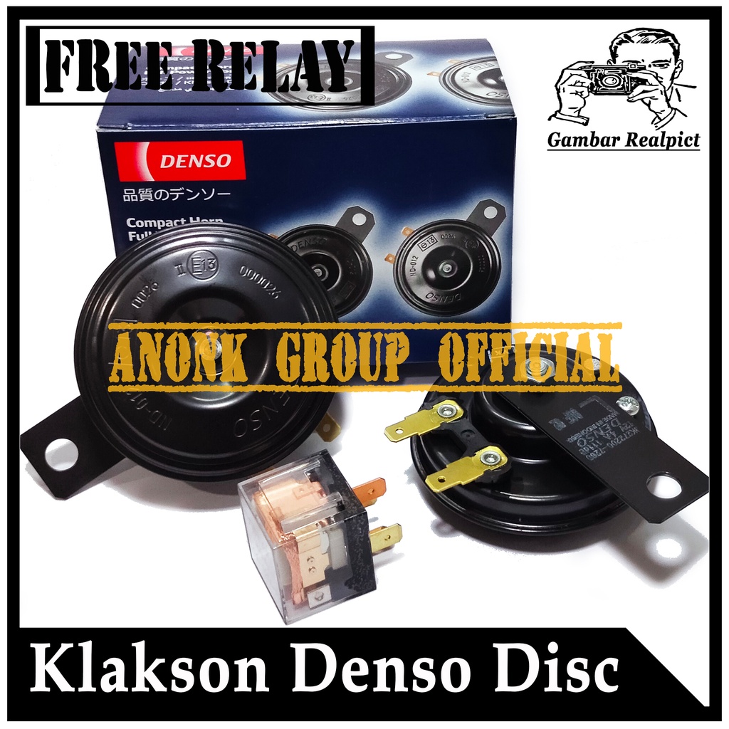 Jual Klakson Denso Disc Klakson Denso Power Tone Model Disc V Free