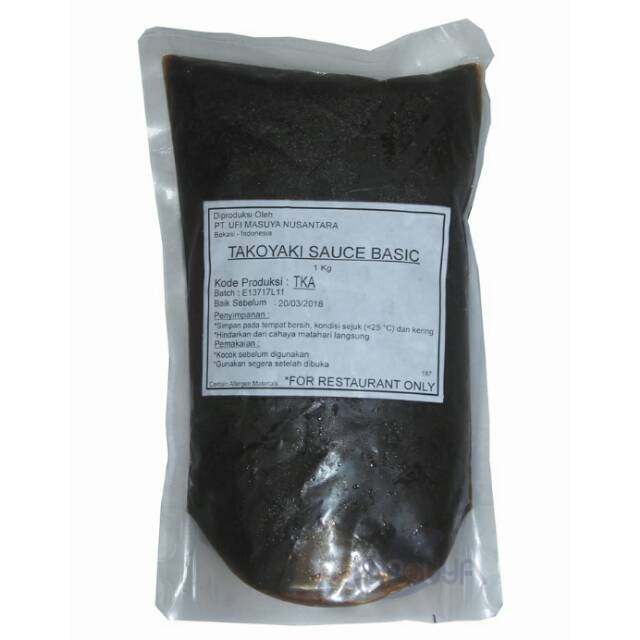 

Takumi Takoyaki Sauce Halal 1Kg - A228M