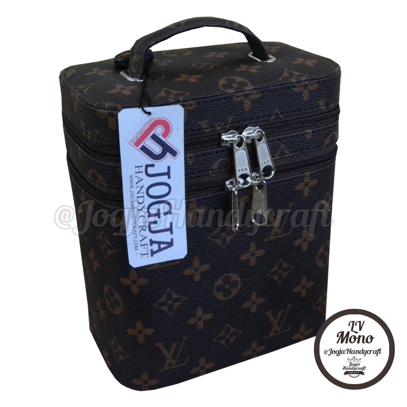 Monogram Traveller Make Up Case / tempat Kosmetik