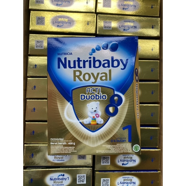 Nutribaby Royal 1 & 2 400gr Actiduobio Susu Bayi