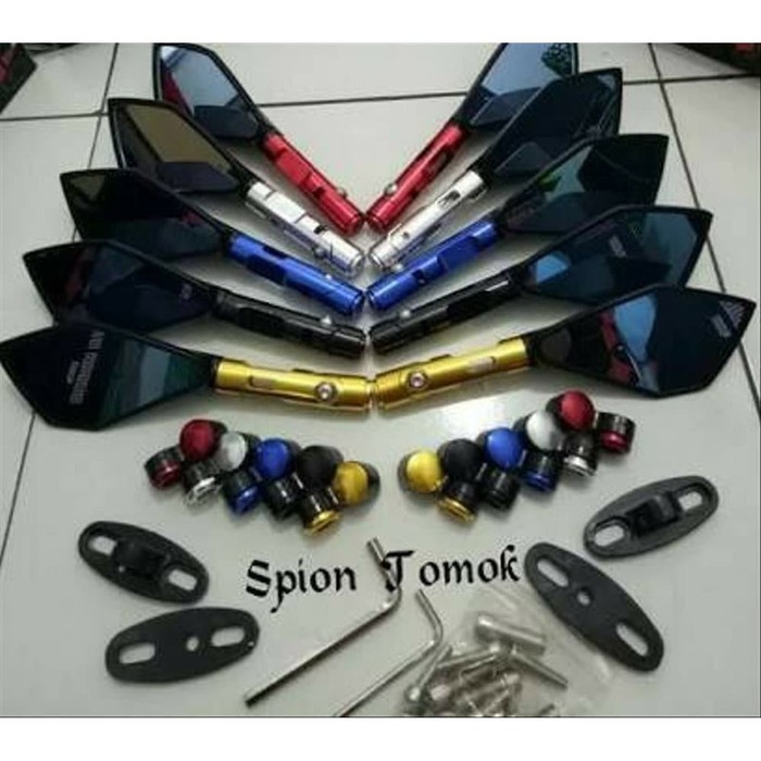 Spion Tomok Variasi Full CNC Sonic Cb150r Verza Megapro Tiger CBR - Kanjeng Raden Variasi