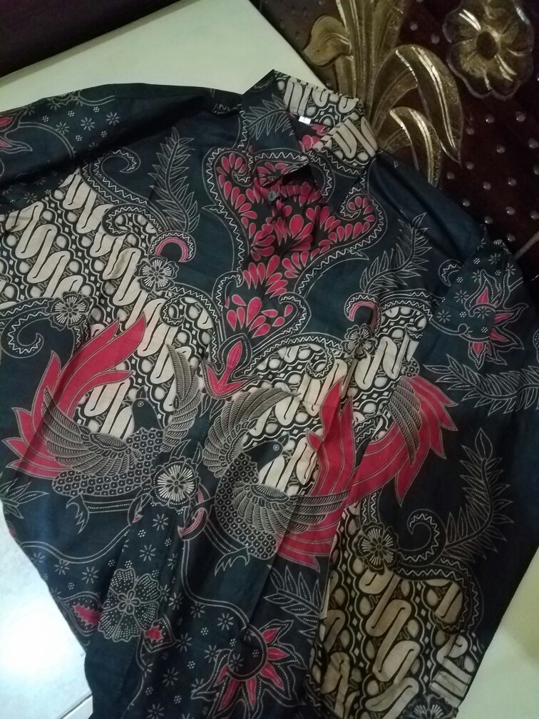 Kemeja Batik Lengan Panjang Size M L Xl Xxl Xxxl