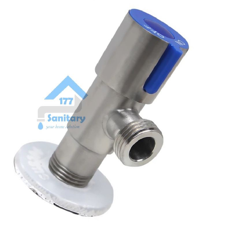 Stop Kran Stainless 304 Engkol Murah Single FV05- Kran Shower Single Stainles Mumer Shower kloset closest wastafel sambungan angle valve kloset closet  /E9