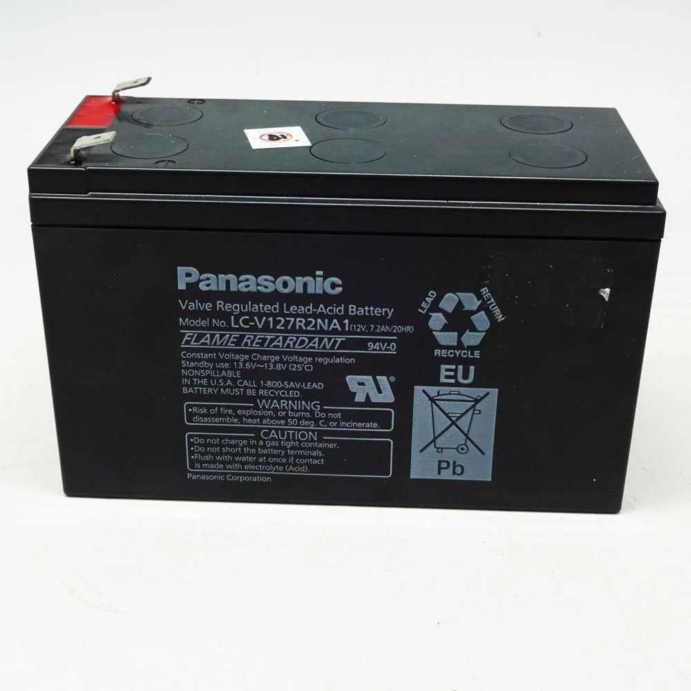 Panasonic Aki Kering Accu Kering 12 v 12 volt 7.2 Ampere Aki UPS / Aki