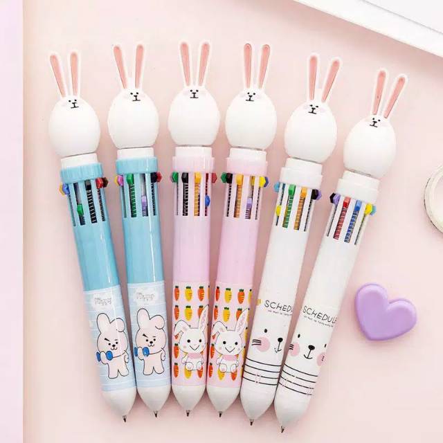 

Pulpen Karakter 10warna