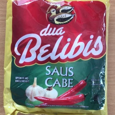

Saos Sambal BELIBIS Pedas Saus Sambal Sauce BELIBIS Pedas Saus Sachet isi 24pcs