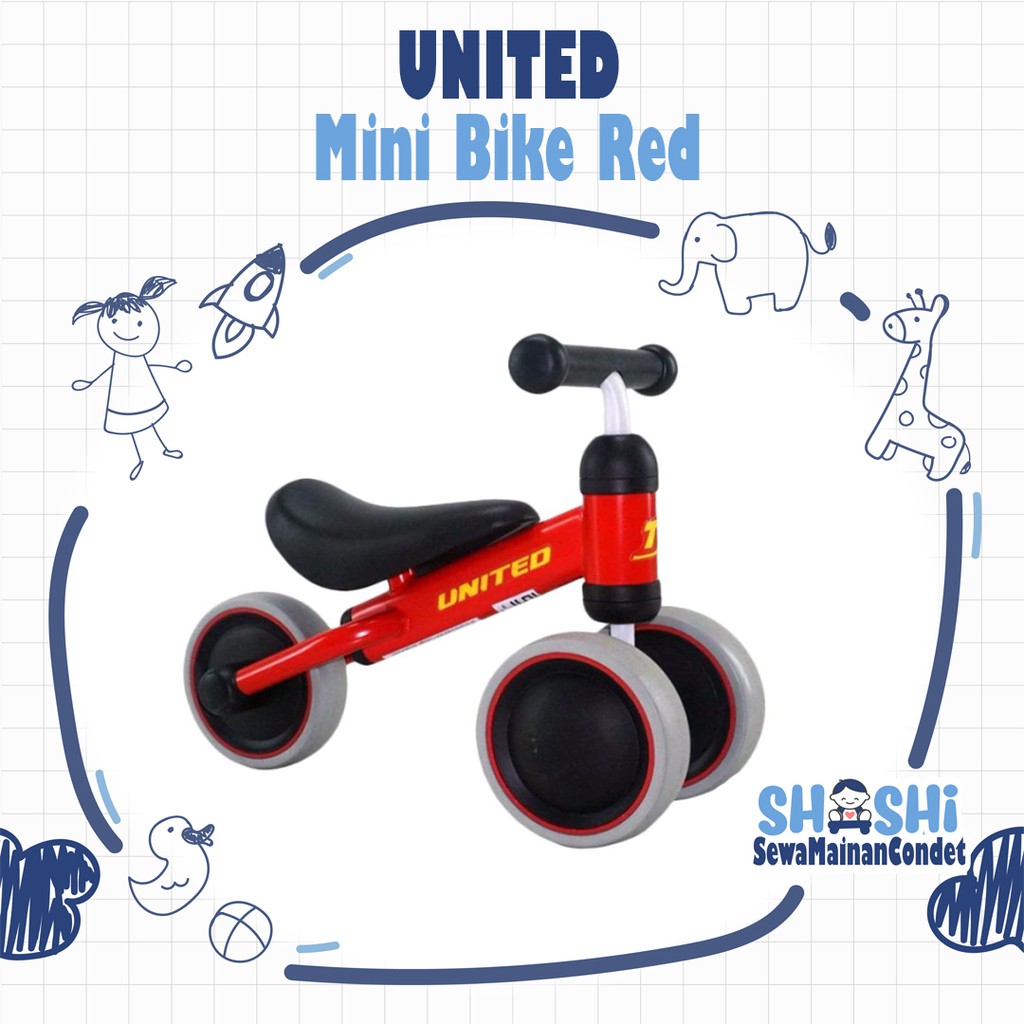 Sewa  United Mini Bike Red