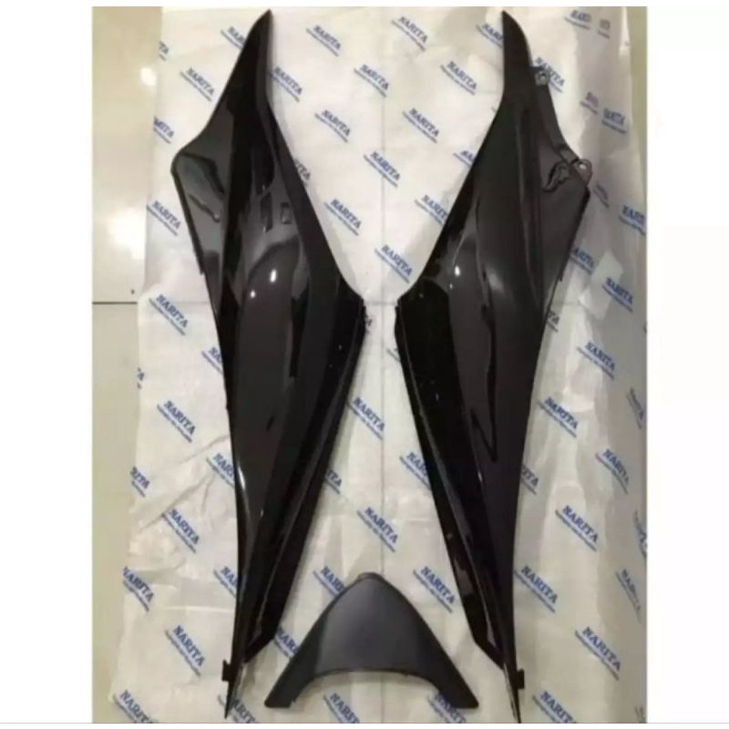 cover body kanan kiri honda revo absolut 110 hitam