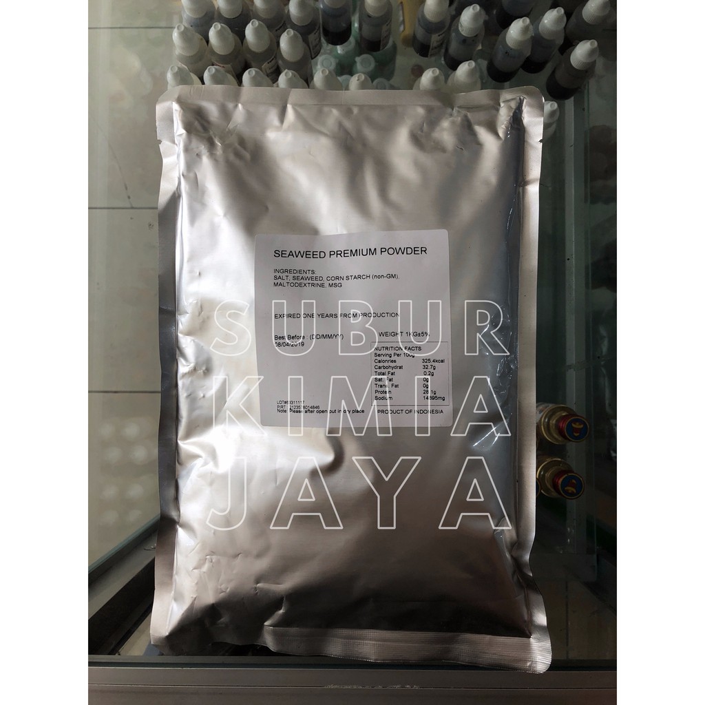

bumbu tabur shihlin rasa seaweed rumput laut powder
