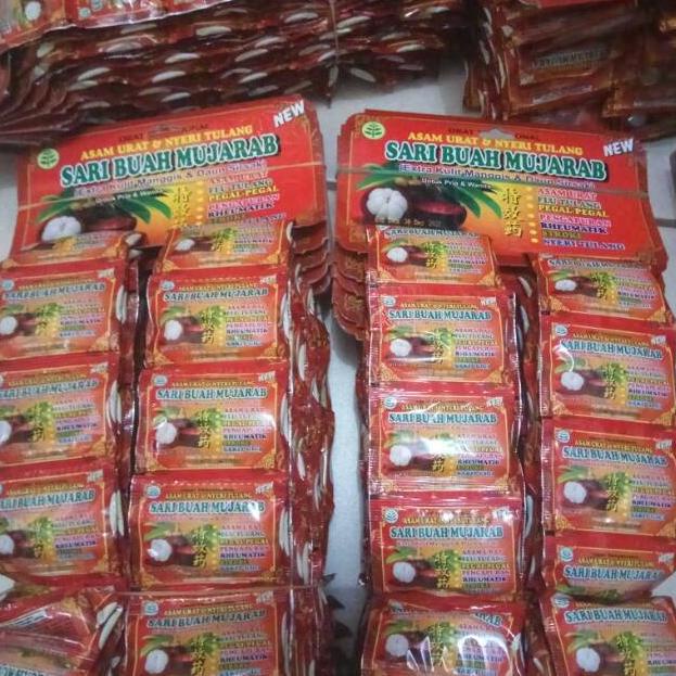 

[KODE 9659] SARI BUAH MUJARAB EXTRA KULIT MANGGIS DAN DAUN SIRSAK ORIGINAL