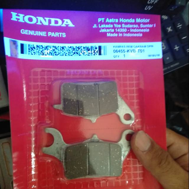 Kampas rem depan asli honda matic all beat. vario cw.125.150 cc.scoopy.spacy