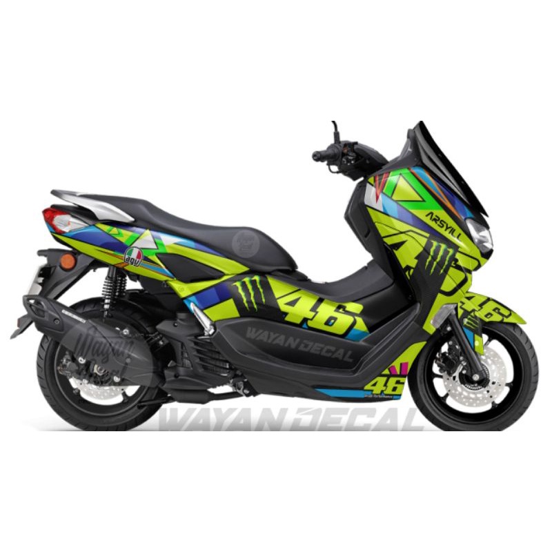 DECAL ALL NEW NMAX ROSSI