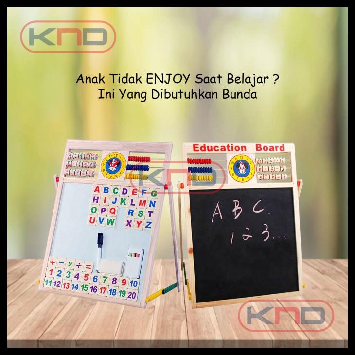 

PAPAN TULIS ANAK MAGNET ALPHABET WHITEBOARD DAN BLACKBOARD KODE 1308