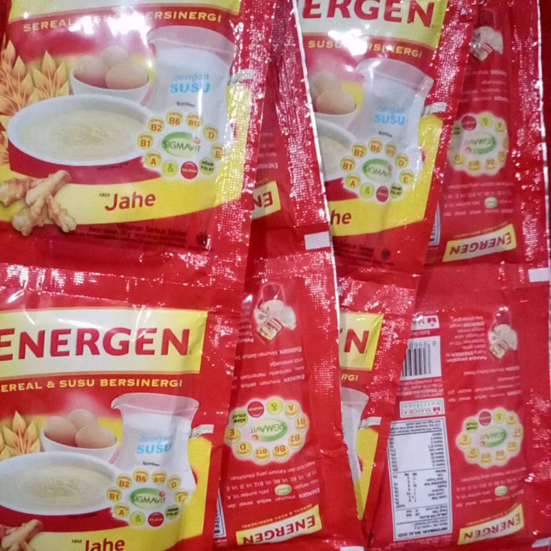 

Energen Jahe renteng 10x 29 gram