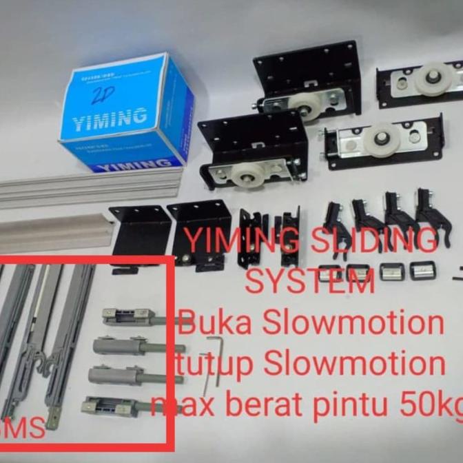 Dumper Slowmotion Peredam Rel Sliding Yiming