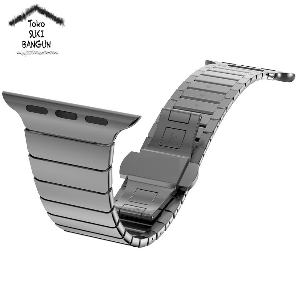 Strap Apple Watch Series 7 6 5 4 3 2 1 41mm 40mm 38mm TALI JAM LINK BRACELET Stainless Steel