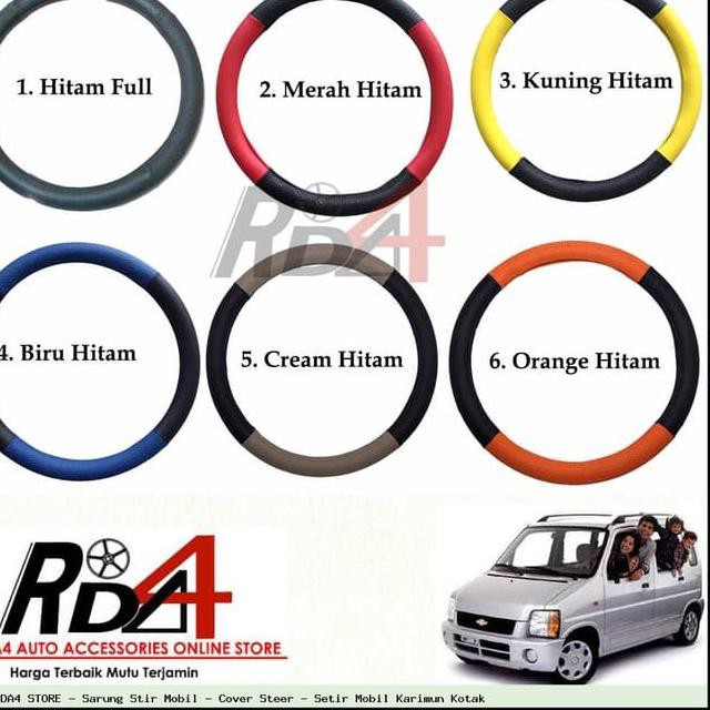Sarung Stir Mobil - Cover Steer - Setir Mobil Karimun Kotak