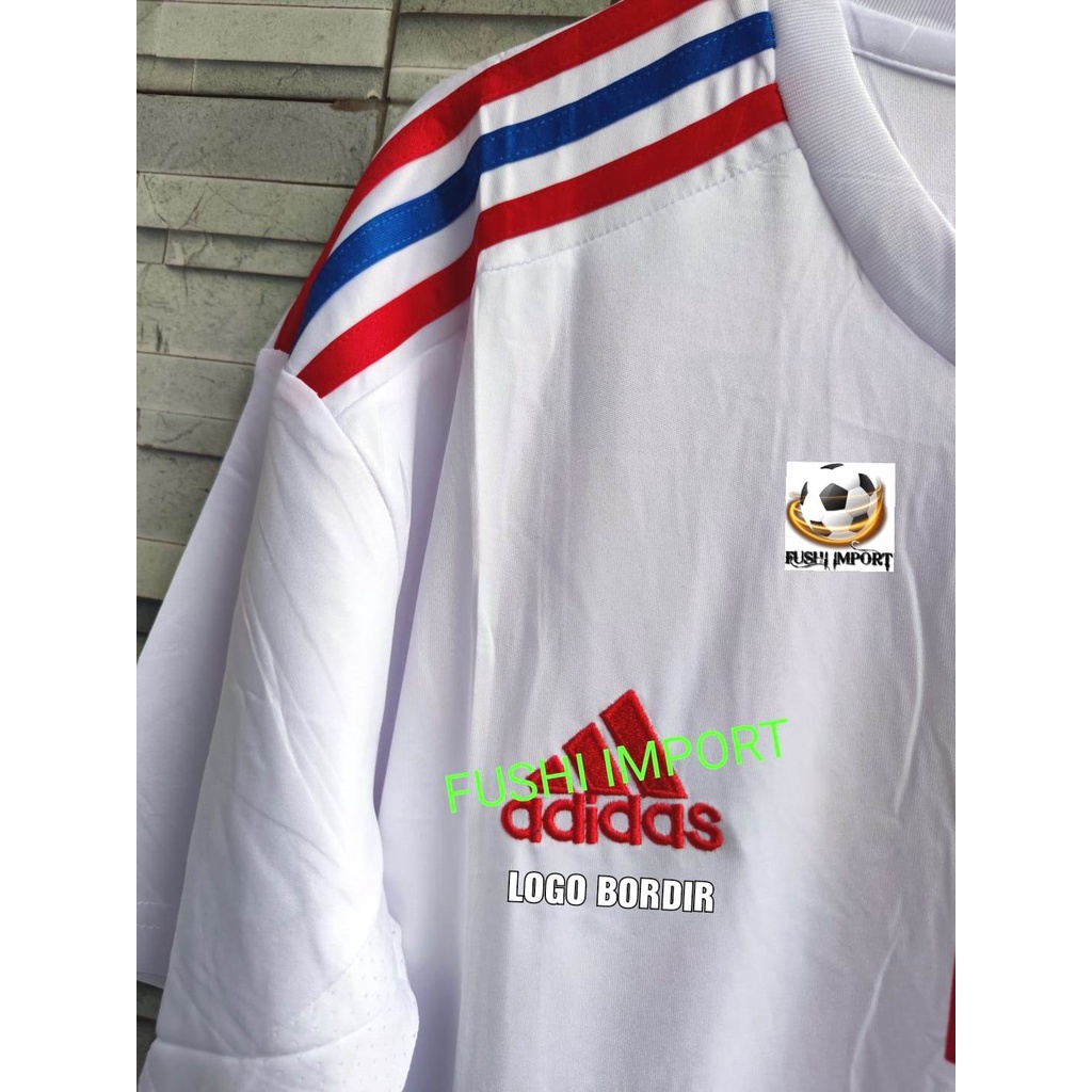 Jersey Baju Bola Olympique Lyon Home 2022 2023 Grade Ori