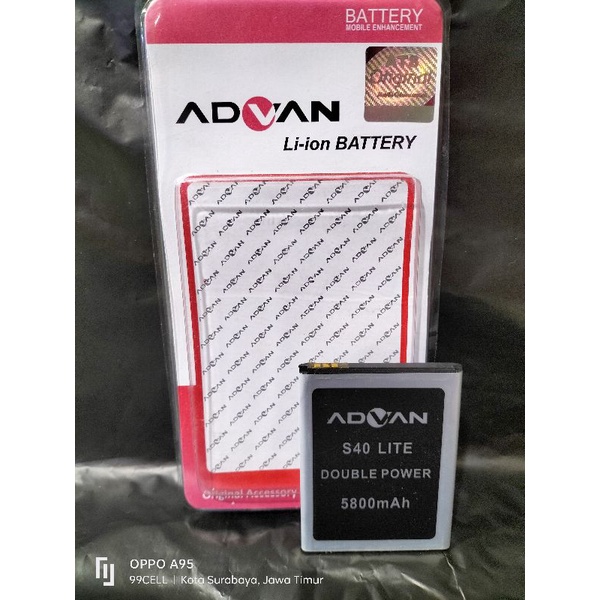 Baterai | Battery | Batre Advan S40 Lite Original