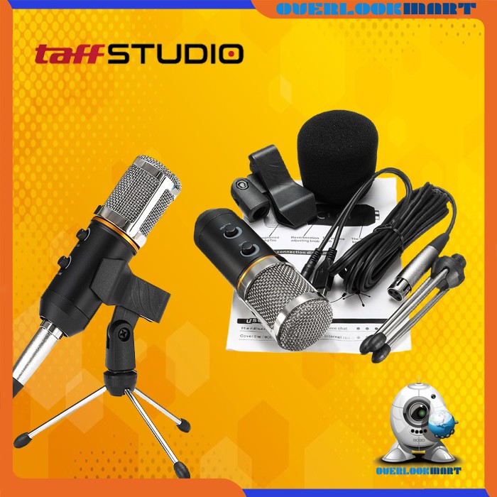 Taffstudio - XLR Microphone Condenser (Original)