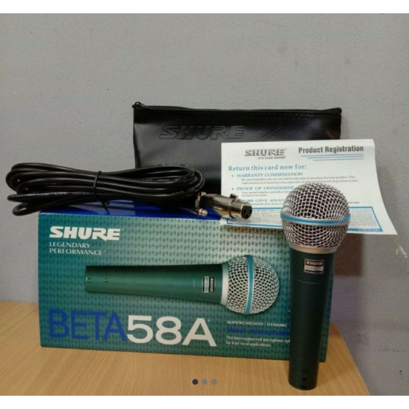 MIC KABEL SHURE