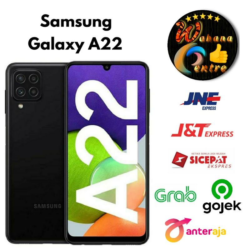 Samsung Galaxy A22 6/128 4G | 5G (6GB + 128GB) Garansi resmi