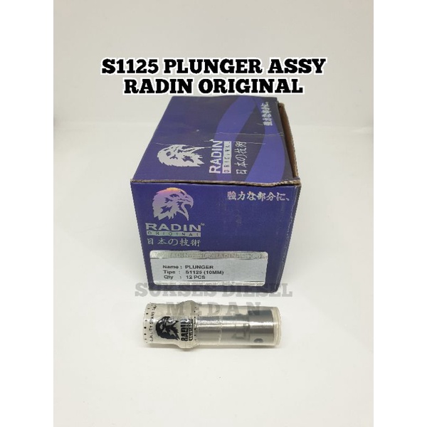 ZS1125 S1125 Plunger Plunyer Isi Bos Pom Pompa Minyak Mesin Diesel Dongfeng Tianli Fengtian 10mm Mer