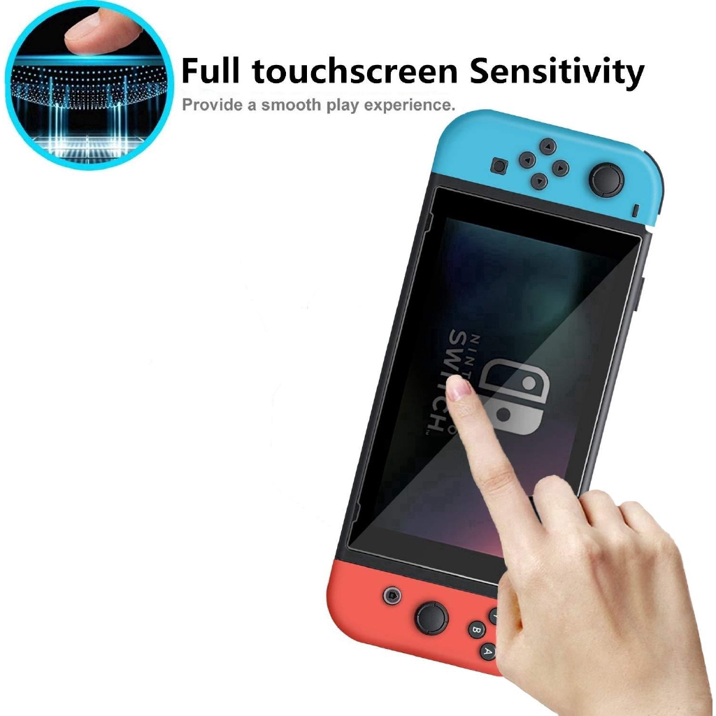 Pelindung Layar Tempered Glass 9H untuk Nintendo Switch