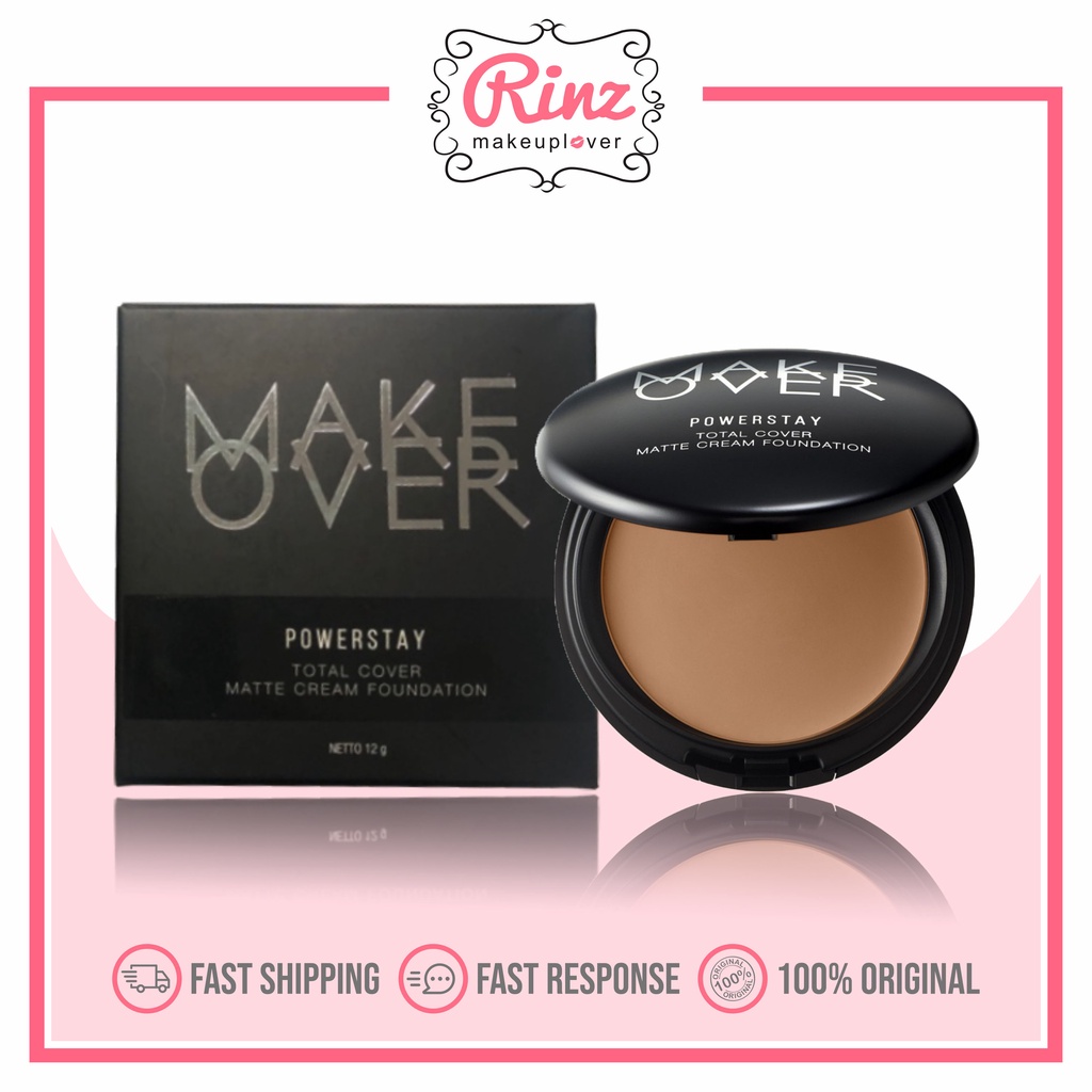 MAKE OVER Powerstay Total Cover Matte Cream Foundation N50