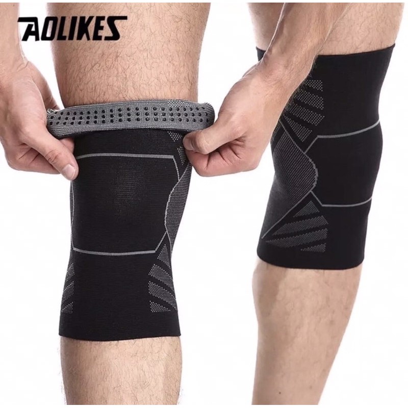 7710 AOLIKES KNEE SUPPORT SLEEVE PAD WRAP DEKER LUTUT KAKI LEG GUARD