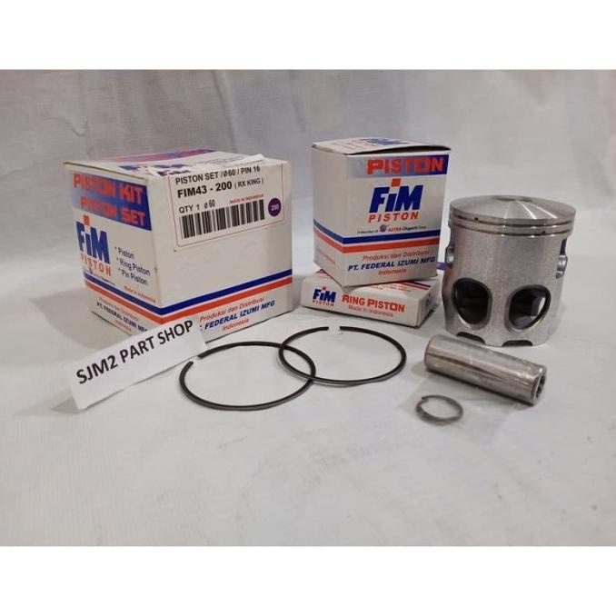 SEHER PISTON KIT RX KING RXKING FIM43 FIM 43 PEN 16 Original