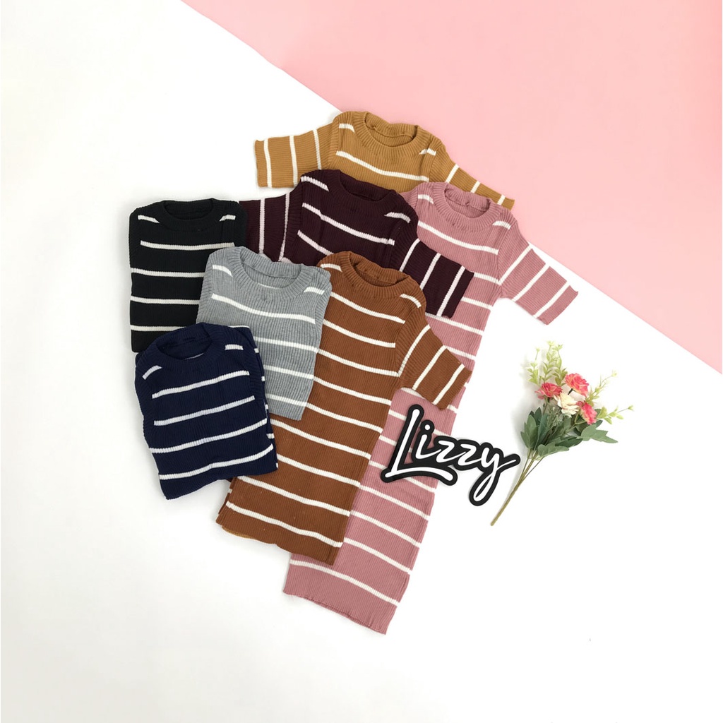 Lizzy - MINI DRESS STRIPE