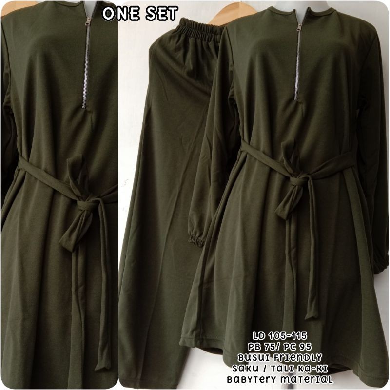 

ONE SET (195k dapat 3 Warna)
