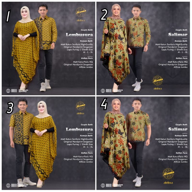 Coupel Batik Solo Katun Sragenan Copel Batik Kondangan Set Batik Sepasang Berkualitas