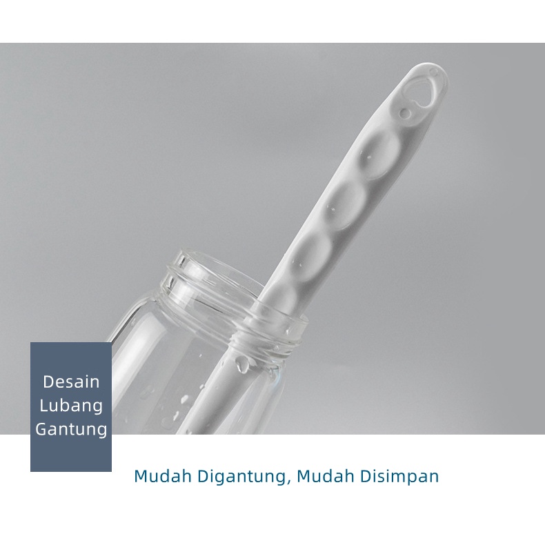 Sikat Pembersih Botol Bayi Sikat Botol Gagang Panjang Silikon Bottle Silicone Brush Baby Sikat Silicone XH02