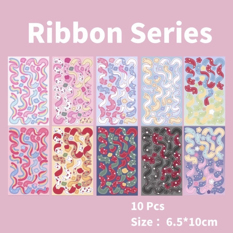

[minni.id] Stiker GaLiCiCi Stiker Pita Ribbon Mengkilap / Stiker Deco Photocard polaroid journal