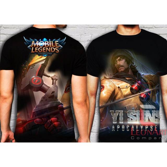 Yi Sun Shin Clothes FREE add Squad & Nick - Baju Kaos Mobile Legend Original