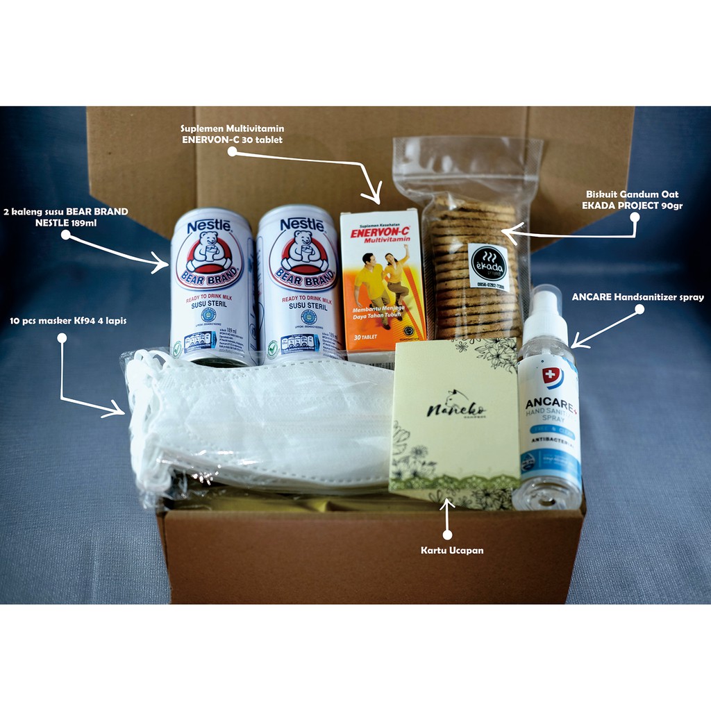 Paket A - Hampers Paket Isoman Isolasi Mandiri COVID-19